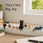 CharmiPaws™ — Tiny Hand-Painted Cats That Brighten Every Moment with Joy and Warmth