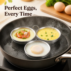 VitalSavor™ Egg Steamer — Effortless, Stunning Eggs That Make Every Meal Shine (Set of 3)