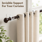 ClearMount™ — Make Your Curtains Float with Invisible Strength and Effortless Style