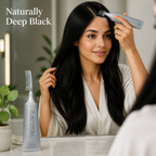 NightSilk™ Comb Dye — Ignite Deep, Silky Black Shine That Feels Alive and Natural