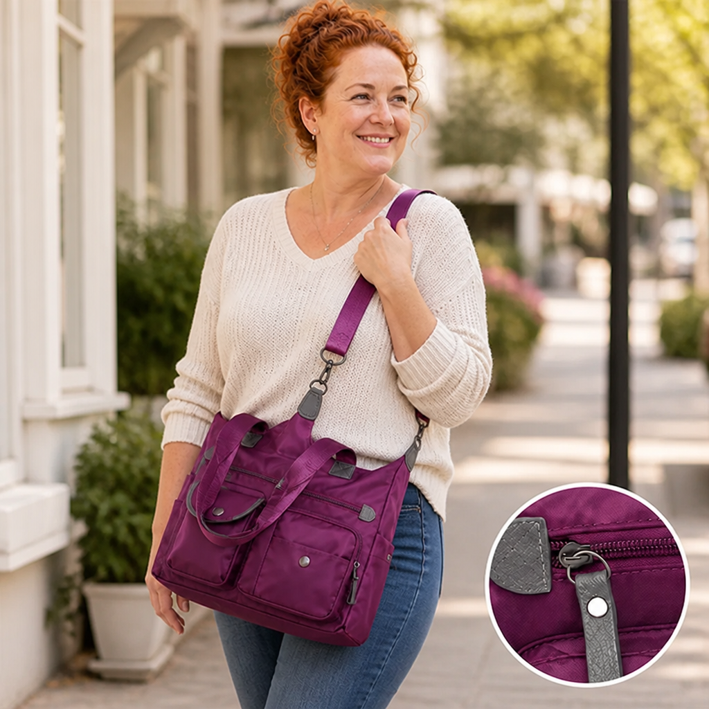 AquaLuxe™ — Carry Everything Confidently, Rain or Shine