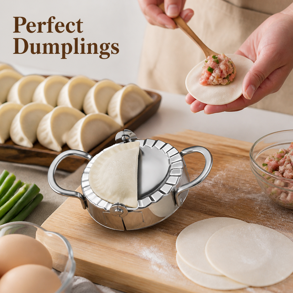 TitanFold™ — Turn Every Dumpling Into an Irresistible, Picture-Perfect Delight