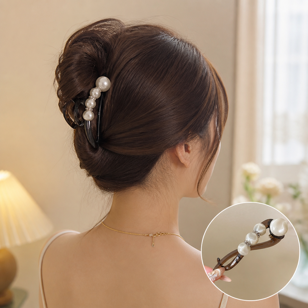 SeraphaTwist™ — Effortless Elegance That Holds Your Style All Day