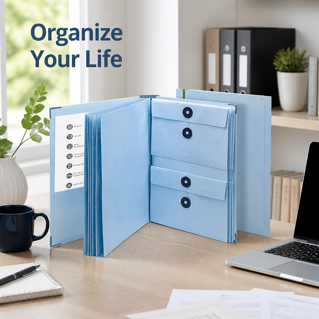 ClariTote™ — Conquer Clutter and Enjoy the Calm of Perfectly Organized Papers