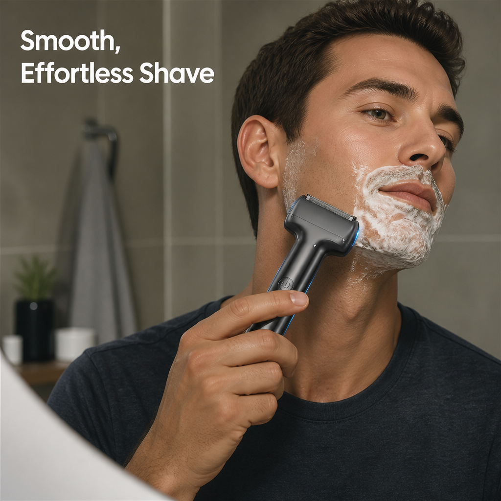 Shavora™ — Get a smooth, comfortable shave in fewer passes
