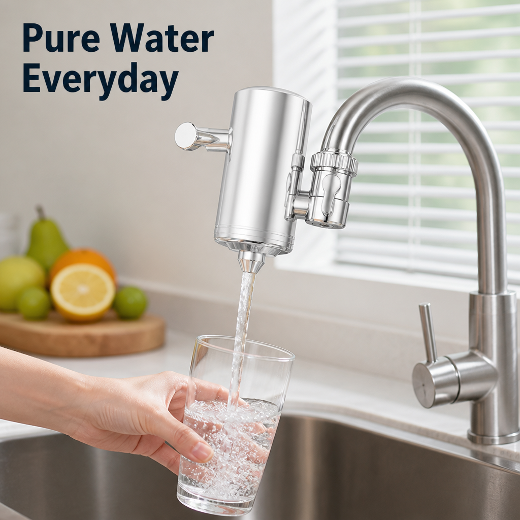 HydriMist™ — Command Every Drop with Pure, Splash-Free Water Control