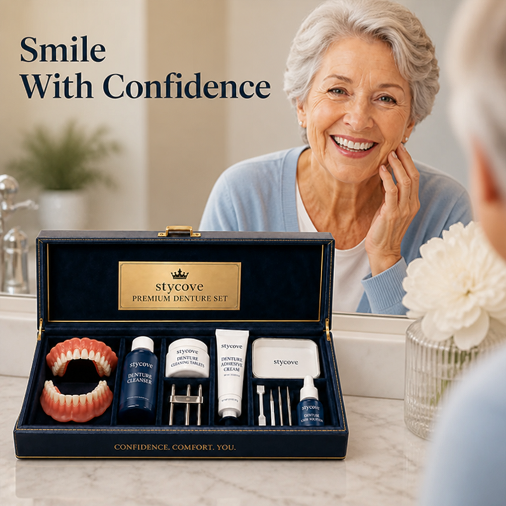 VeroDent™ Custom Full Cover Dentures — Smile, Speak, and Eat with Effortless Confidence Every Day