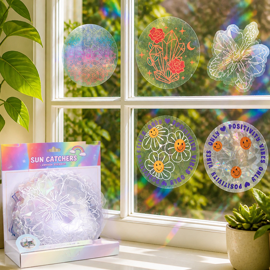 RadianceAura™ Window Jewels — Transform Your Glass into a Stunning, Safe Haven for Those You Love