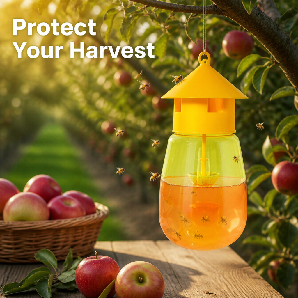 VitaGuard™ — Take Back Your Harvest with Silent, Chemical-Free Fruit Fly Defense