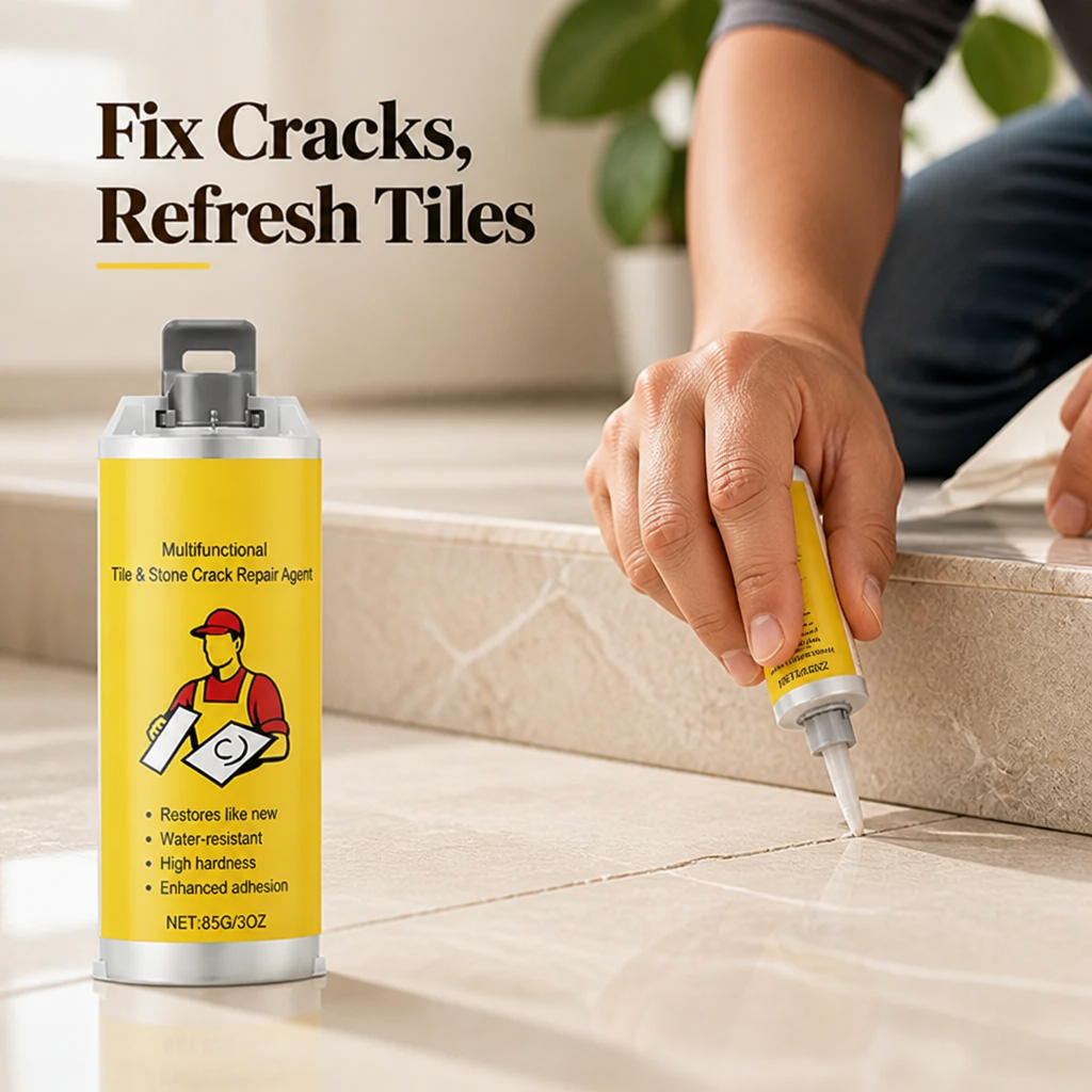 TileRenew™ — Make chipped tiles less noticeable without the messy replacement job