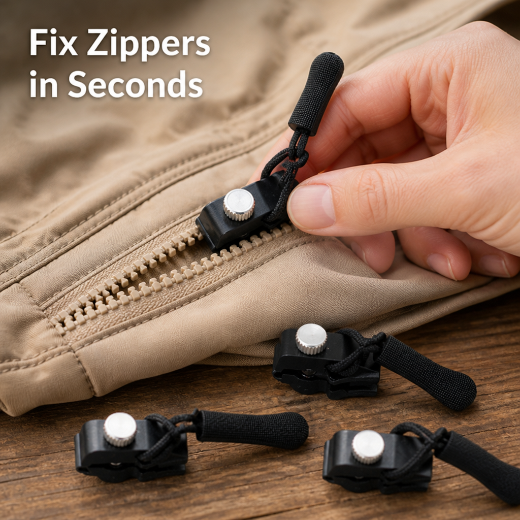 SwiftZip™ — Instantly Rescue Your Favorite Gear from Zipper Disasters (1 set)