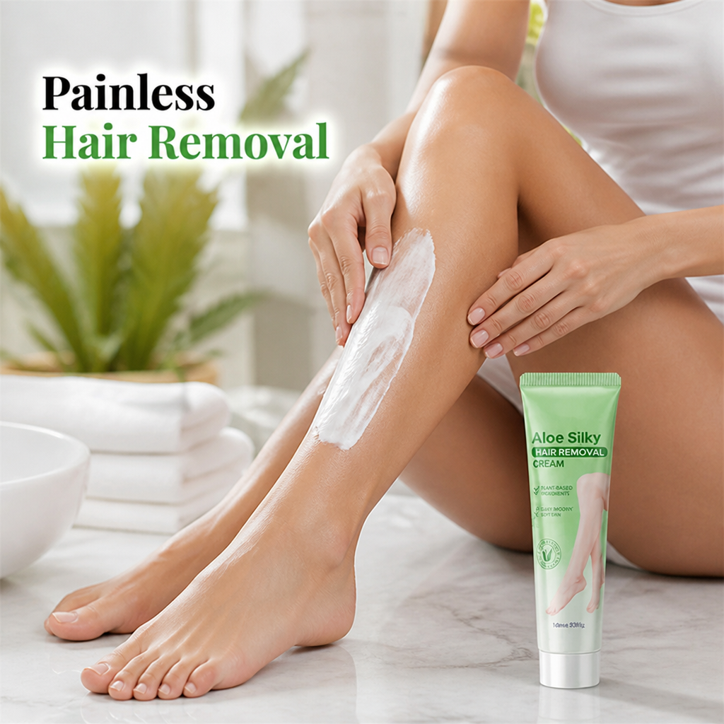 SilkenAura™ — Reveal irresistibly smooth, glowing skin without a shred of pain or irritation