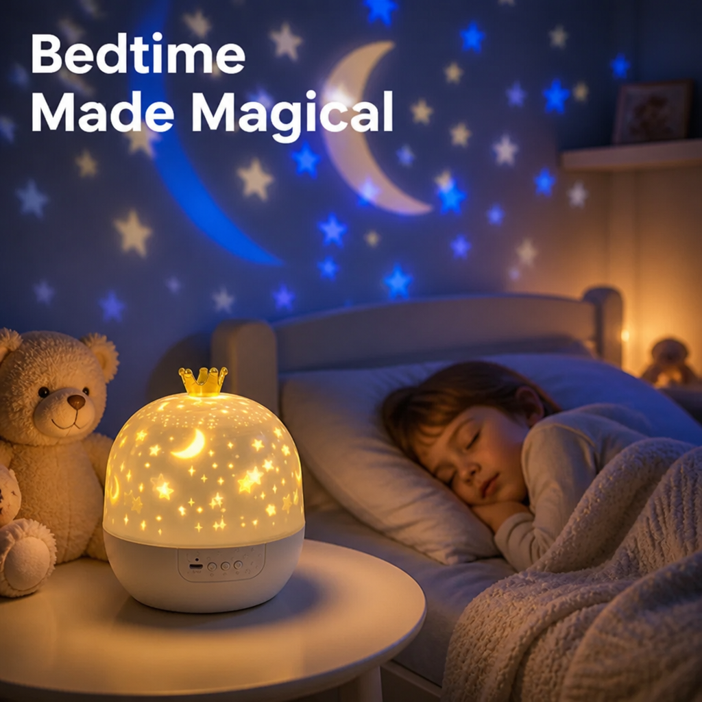 StarryNest™ — Turn Lights-Out Into a Cozy Little Adventure