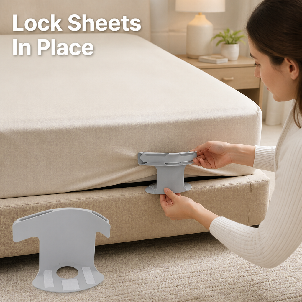 SleepTight™ — Lock Your Sheets Down and Wake Up to Unshakable Comfort