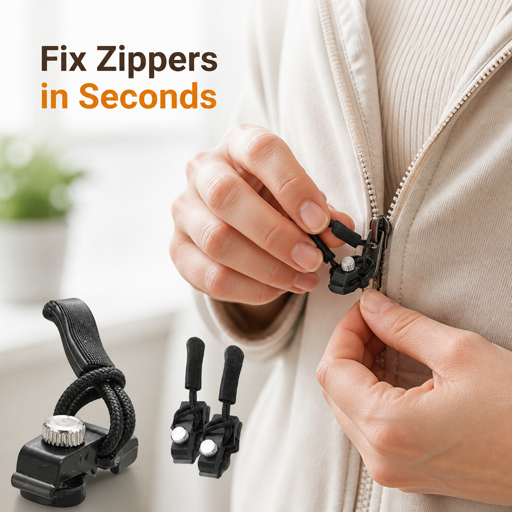 SwiftZip™ — Unlock Instant Freedom from Stuck, Broken Zippers Every Time