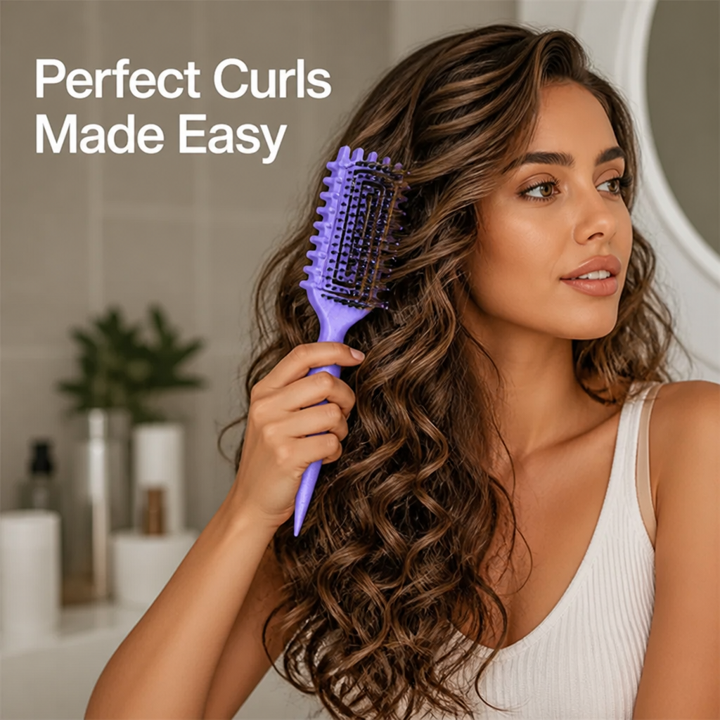 CurlPulse™ — Unlock Silky, Head-Turning Curls Without the Frizz or Fuss