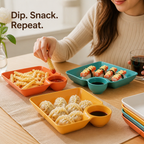 DipNest™ — Keep Every Snack Crunchy, With Your Favorite Dip Close at Hand