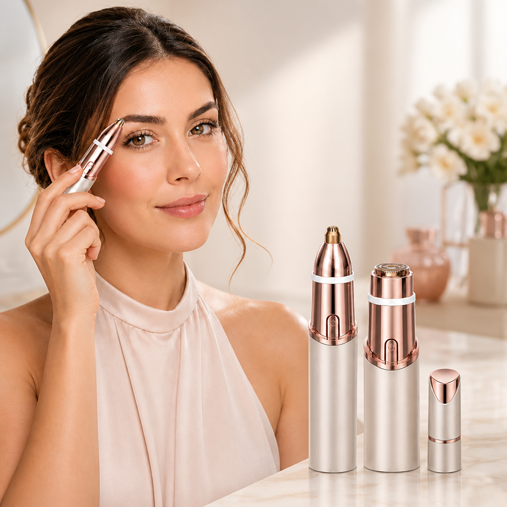 LumaSheer™ — Effortless Smoothness and Perfect Brows in One Gentle Glide