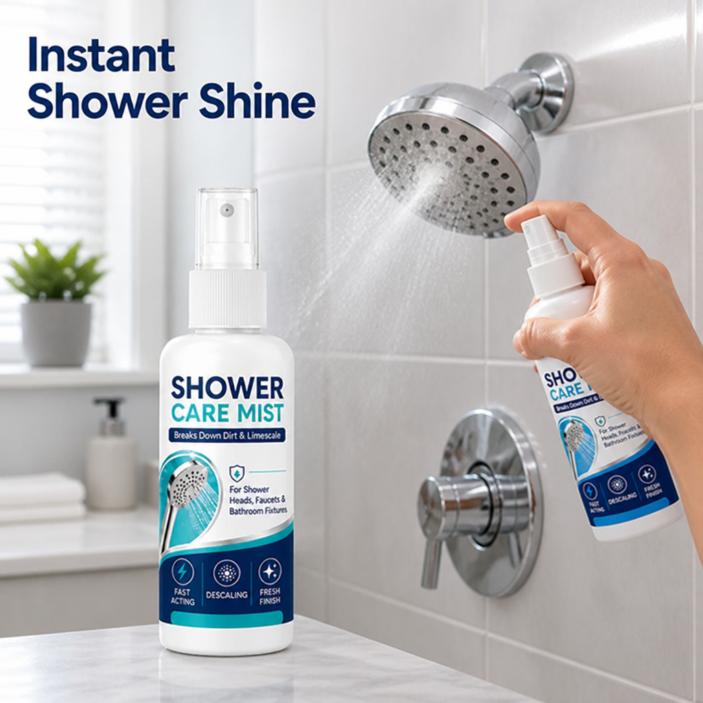 PureShine™ Limescale Eraser — Instantly Revive Your Bathroom’s Gleam and Confidence