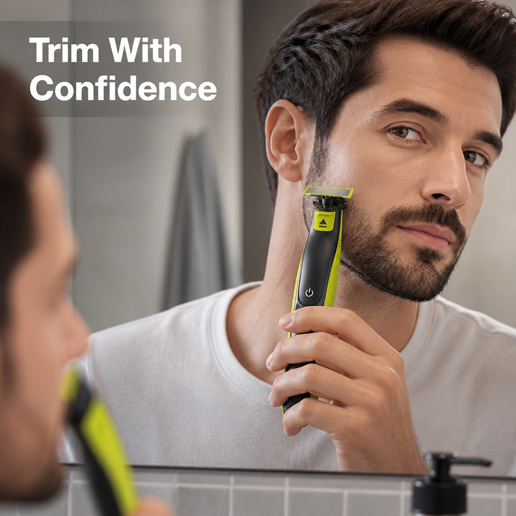 BladeContour™ — Glide Through Grooming with Effortless, Skin-Safe Precision