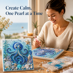 PearlWave™ Coastal Art Kit — Escape Stress and Create Stunning Ocean Treasures in 3D