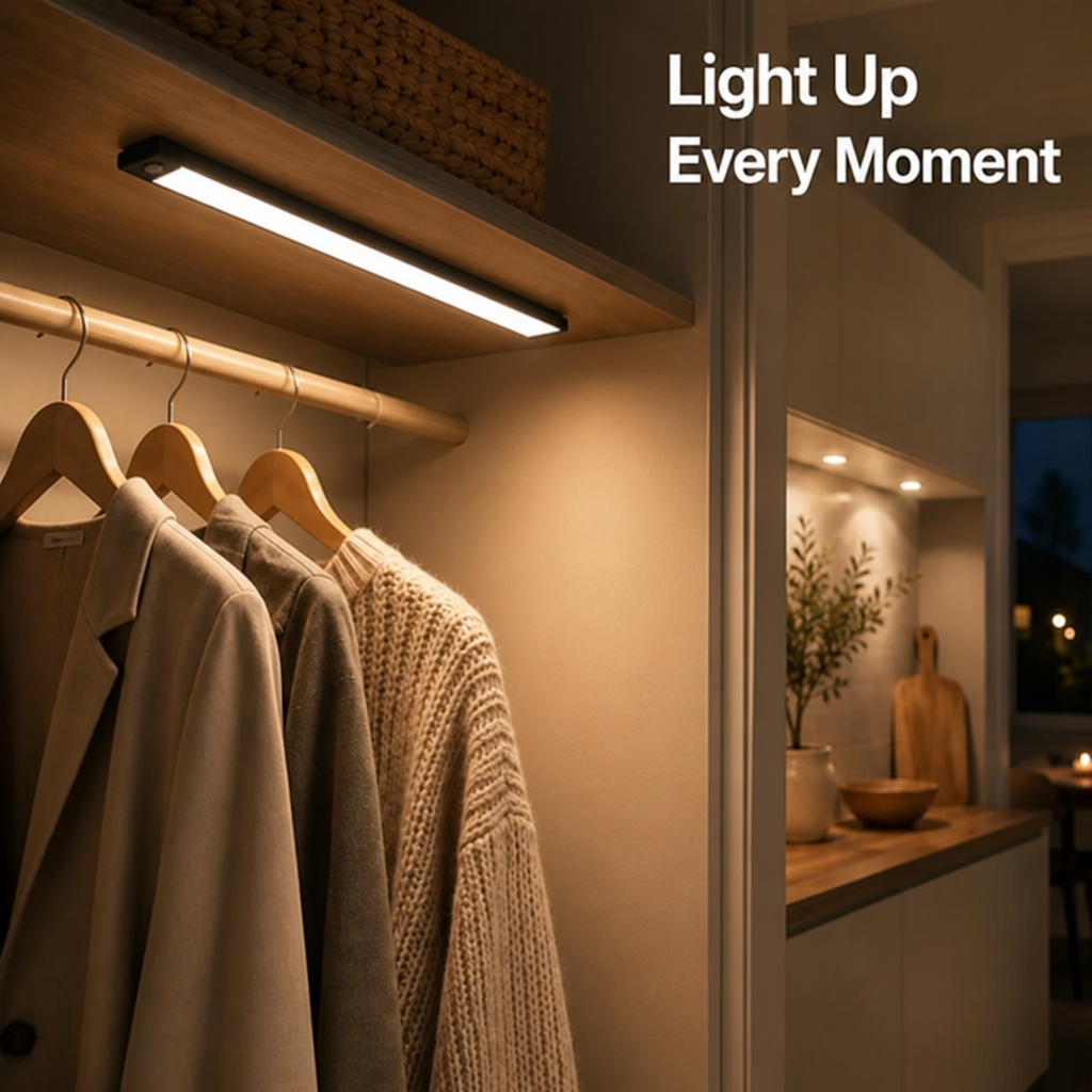 GlowAura™ Motion Light — Illuminate Your Path Instantly for Safer, Smarter Living (3 pieces any size)