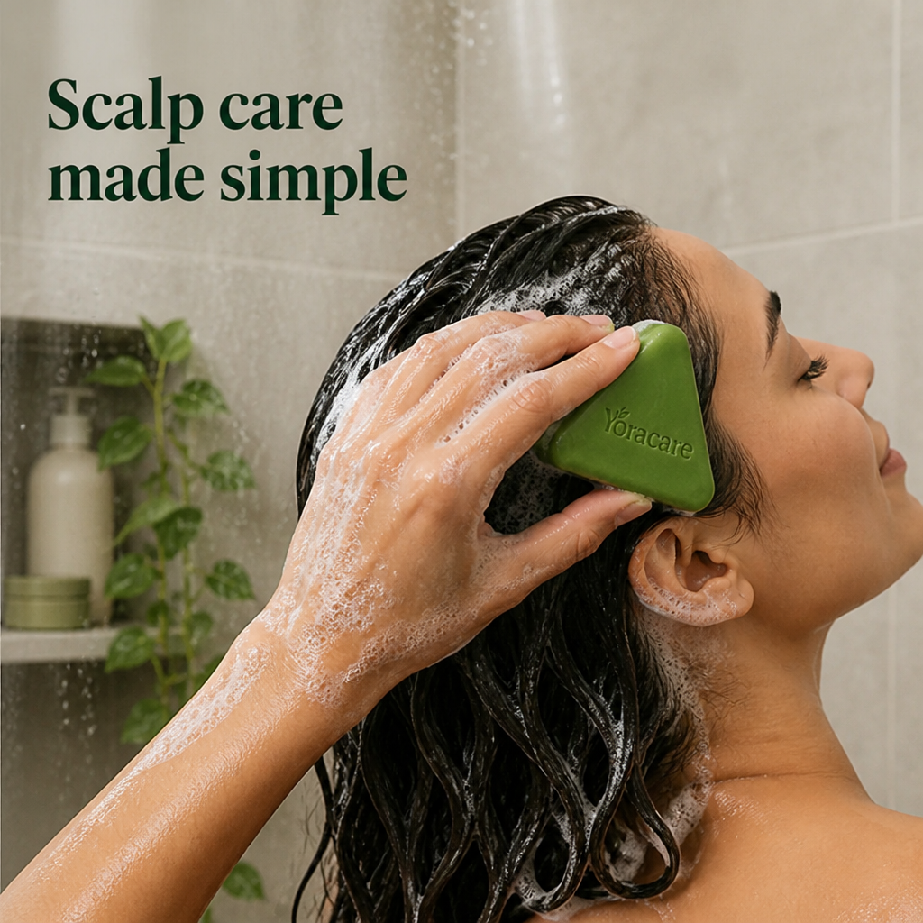 ScalpEase™ — Make Scalp Care an Effortless Part of Every Wash