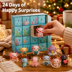 WhimsiLume™ Advent Calendar — Experience Daily Joy with 24 Magical Axolotl Surprises