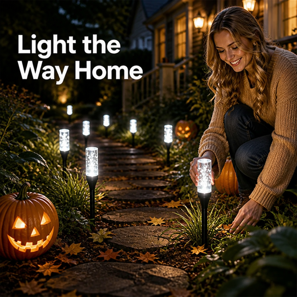 RadianceRay™ Solar Path Stakes — Turn Every Evening into a Spellbinding Outdoor Escape