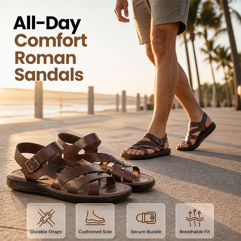 Solstride™ Sandals — Walk All Day Like You’re on Air, Look Sharp Everywhere You Go