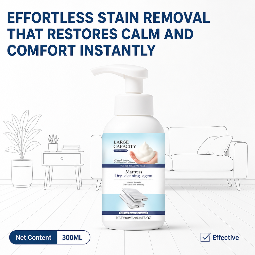 PureMist™ Mousse — Effortless Stain Removal That Restores Calm and Comfort Instantly