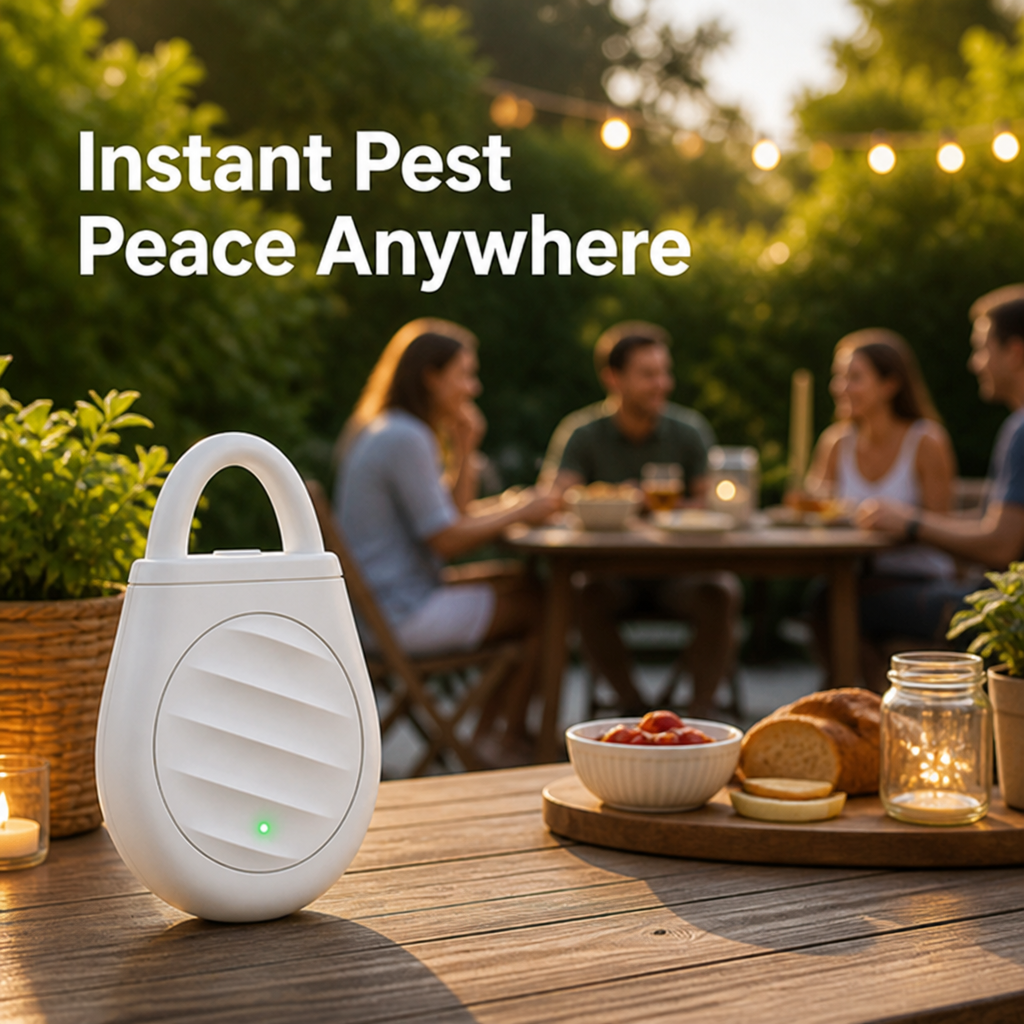 Pestivo™ Keychain — Experience Instant, Chemical-Free Peace Anywhere You Go
