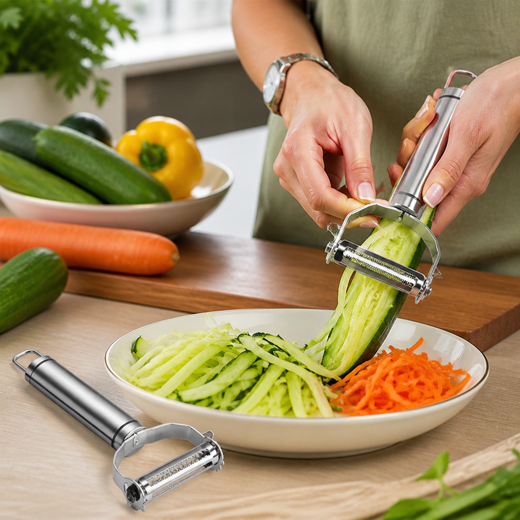 SwiftPeel™ — Transform Kitchen Chaos into Quick, Precise Prep Joy