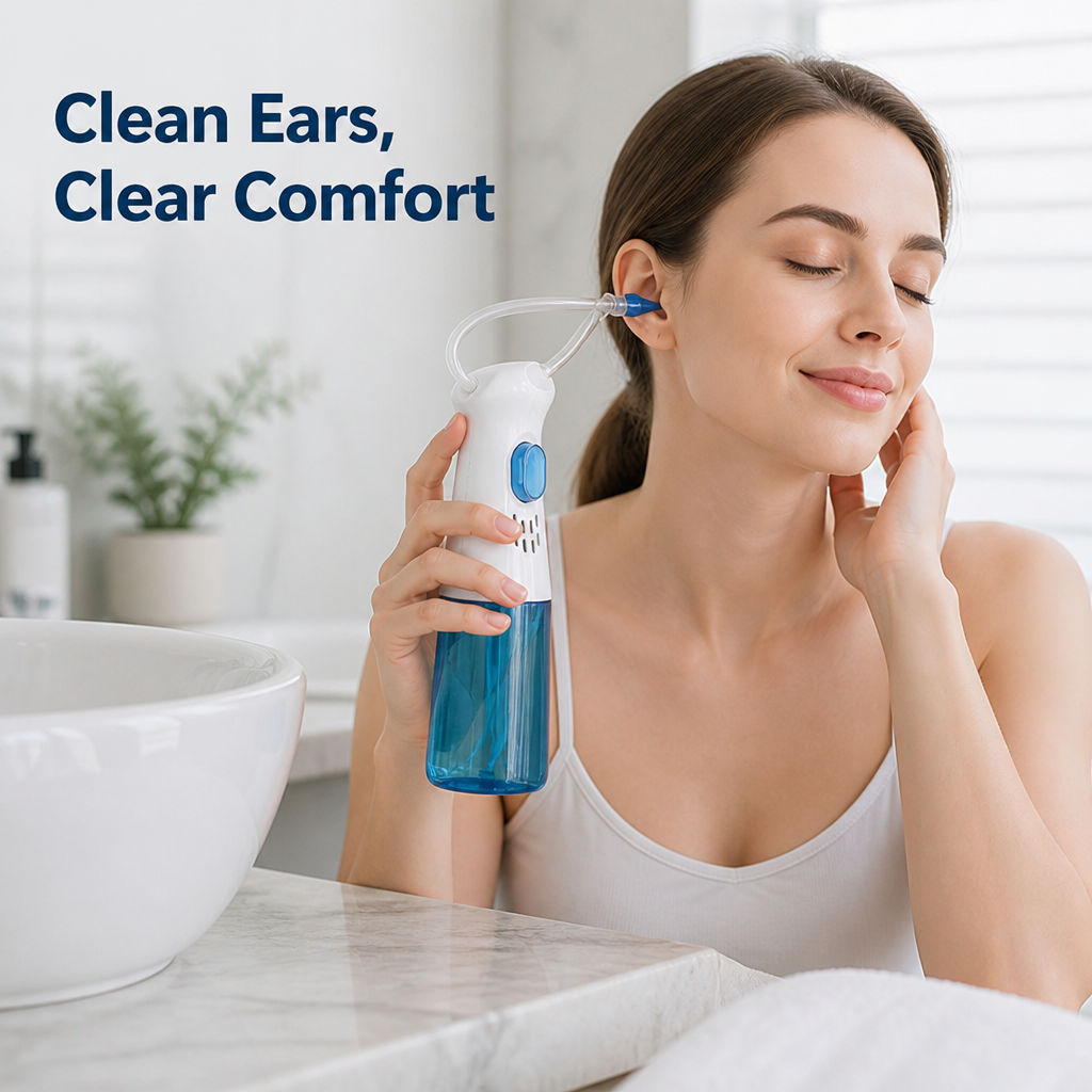 AuraClear™ Ear Care System — Experience the Bliss of Clean, Clear, and Comfortable Ears Every Day