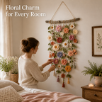 LunaBloom™ — Wrap Your Walls in Handmade Warmth and Effortless Calm
