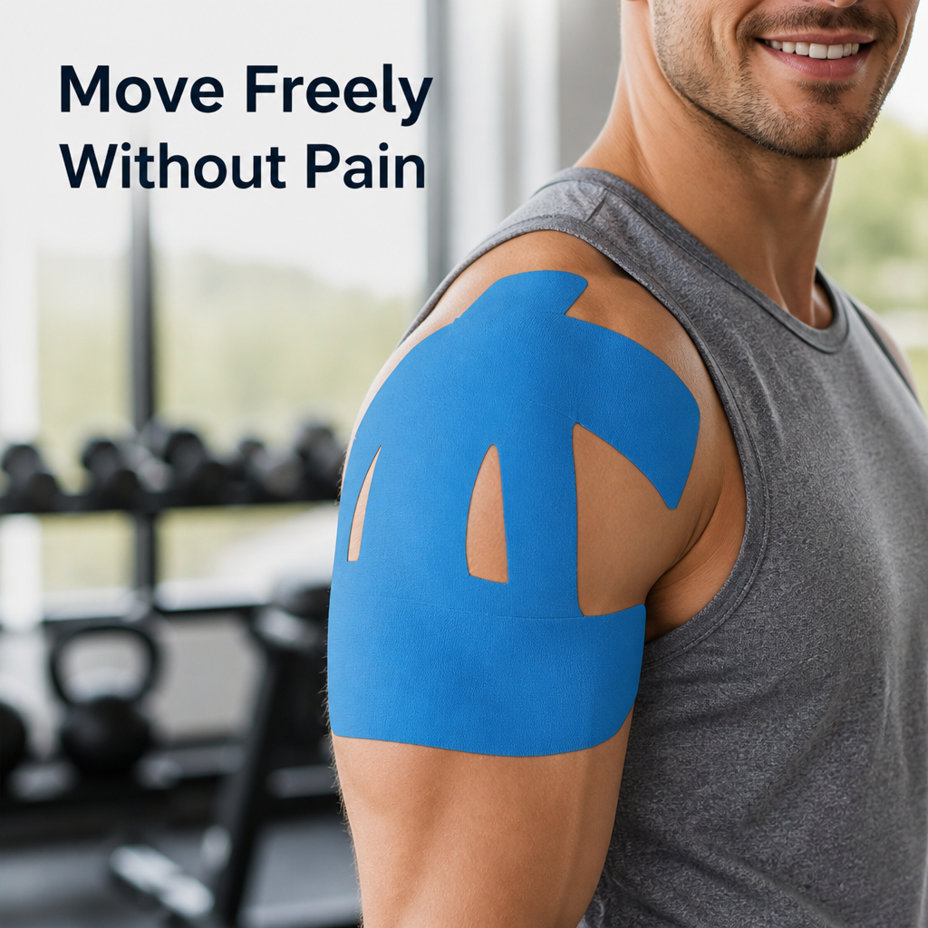 FreedomTape™ — Unlock Pain-Free Shoulders and Move with Confidence Every Day