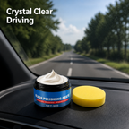 ClariSheen™ Glass Refresher Paste — Cut Through Glare and Grime for Stress-Free, Crystal Clear Driving