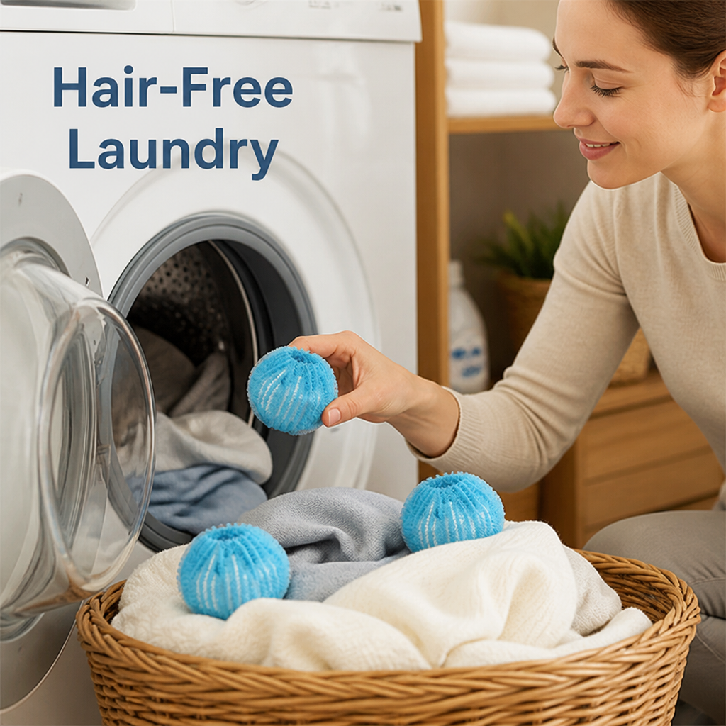 VelvetScrub™ Laundry Balls — Say Goodbye to Stubborn Pet Hair and Hello to Fresh, Flawless Clothes Every Wash