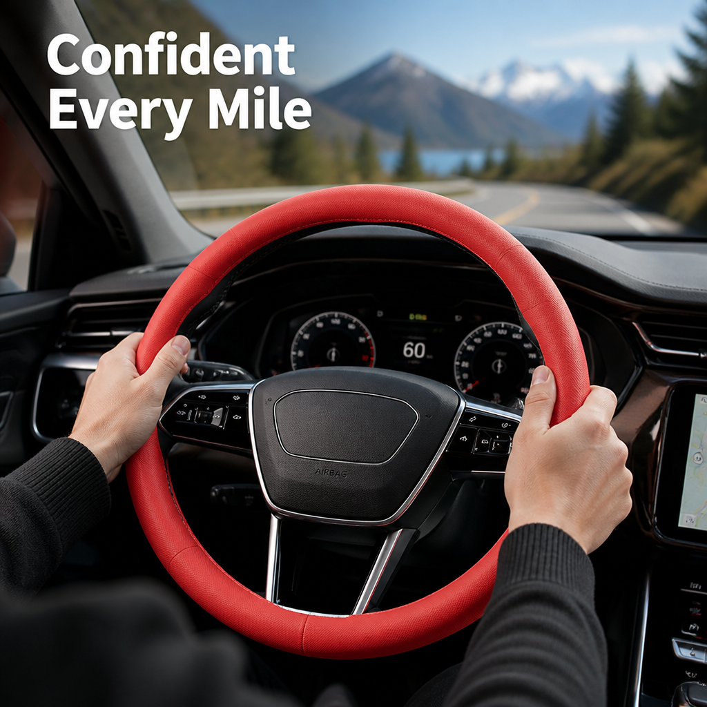 GripEdge™ — Take Charge of Every Turn with Unshakable Control and Comfort