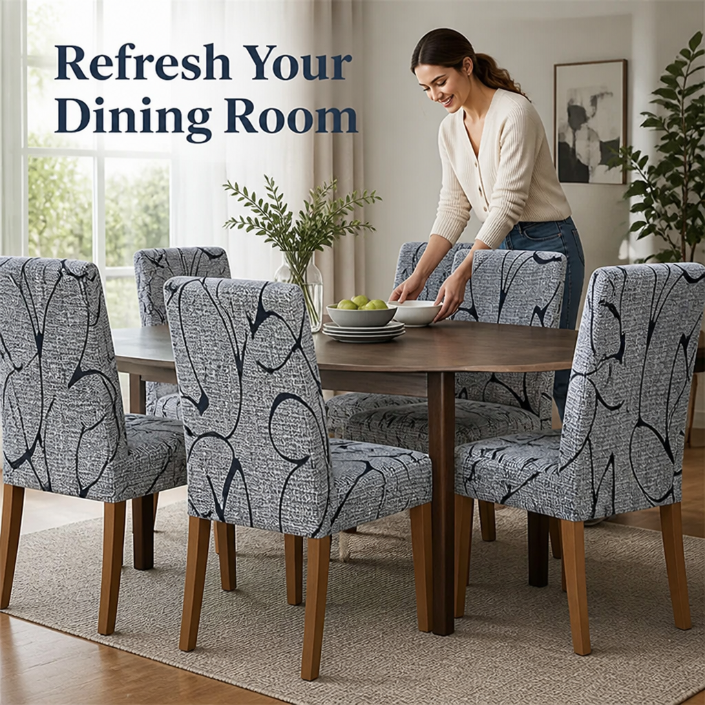 VelvaFlex™ — Turn Old Chairs into Cozy, Head-Turning Comfort Zones Instantly