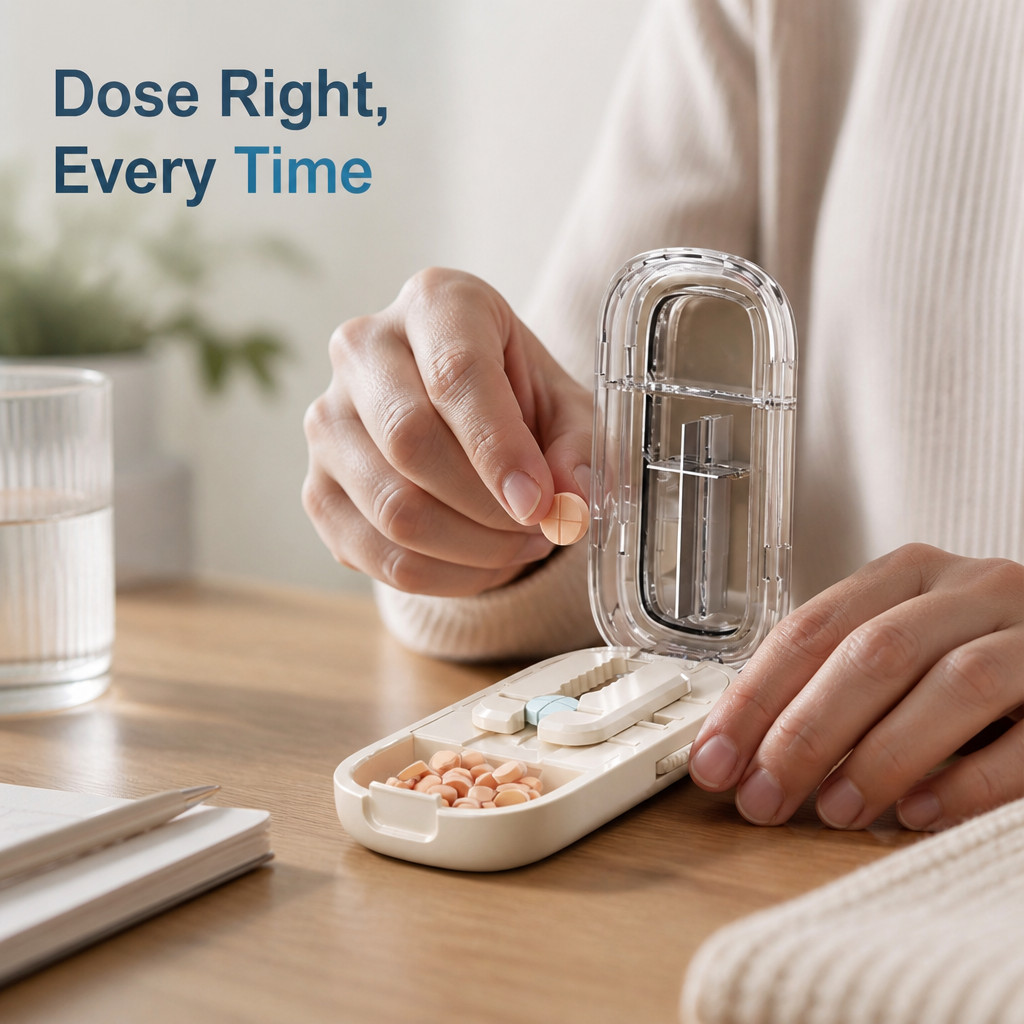 SilqueSlice™ — Take Control with Perfect Pill Doses Anytime, Anywhere