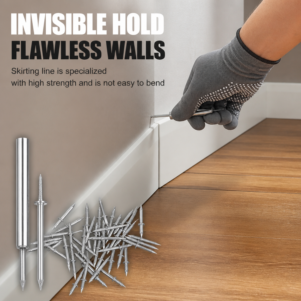 PrismaHold™ Precision Nails — Instantly Perfect Walls Without Visible Flaws or Hassle