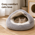 VelvetNest™ — The Ultimate Cozy Hideaway Where Your Cat Finds Peace and Pure Bliss (Bed only)