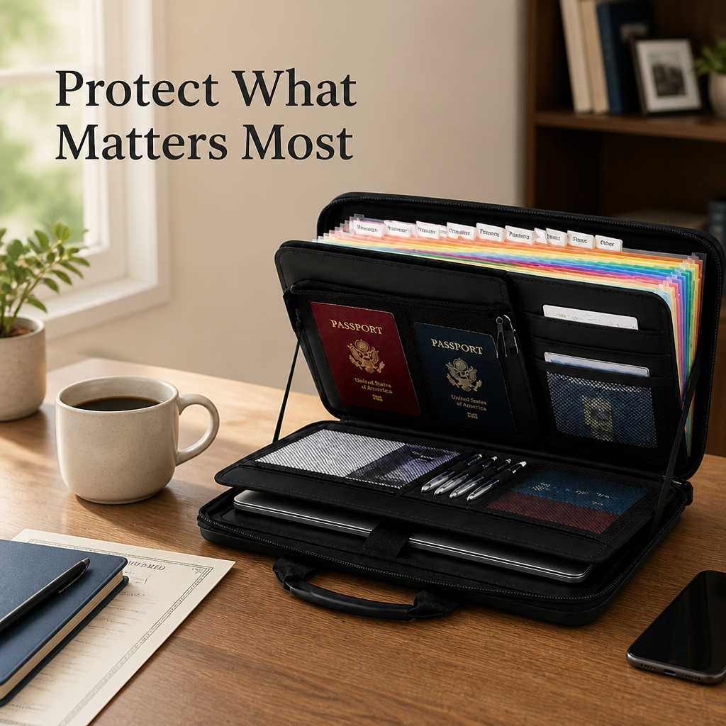 VaultGuard™ — Keep Your Most Precious Documents Safe When Every Second Counts