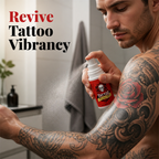 InkRadiance™ Tattoo Renewal Mist — Ignite Your Ink with Instant, Vibrant Life and All-Day Hydration