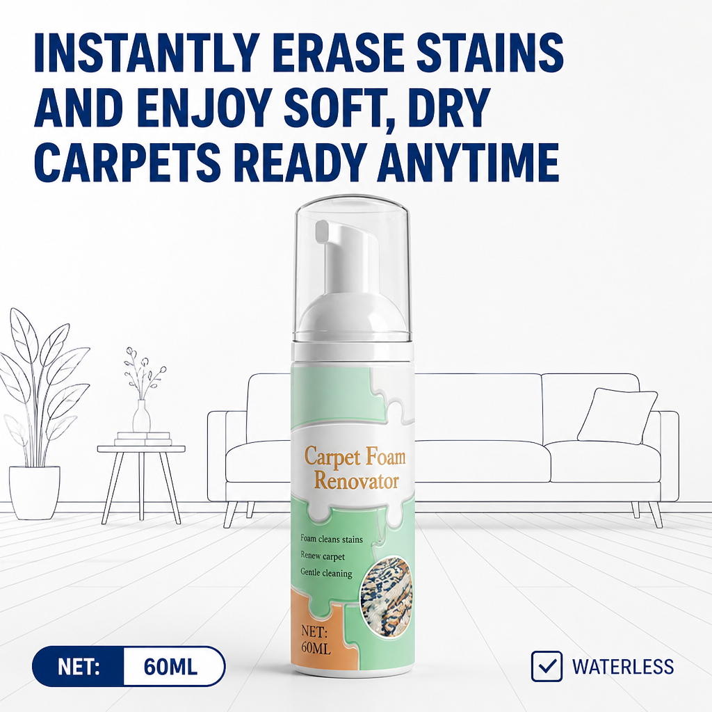 RevitaClean™ — Instantly Erase Stains and Enjoy Soft, Dry Carpets Ready Anytime