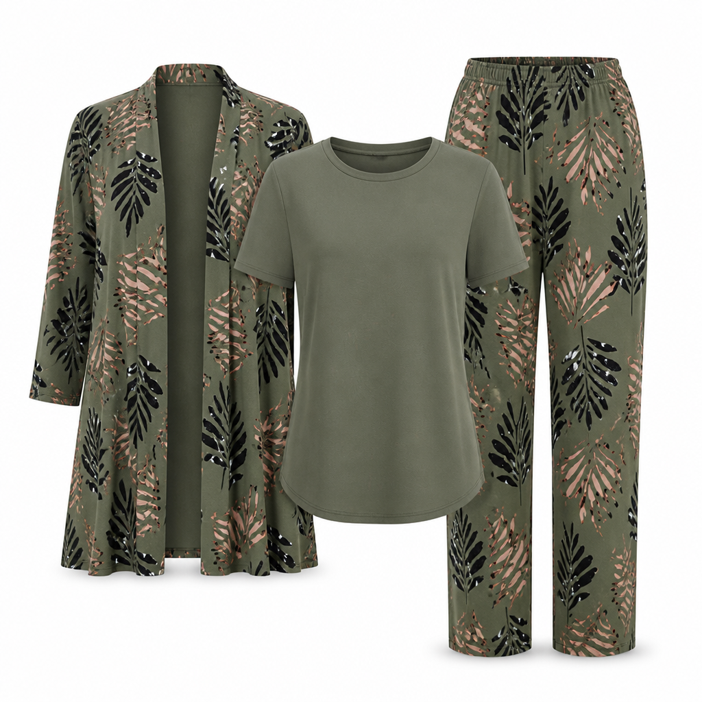 VeloraEase™ 3-Piece Set — Wrap Yourself in Effortless Comfort and Confidence All Day