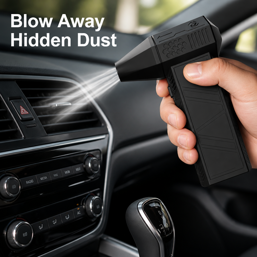 BlitzAir™ — Dominate Dust Instantly with Effortless Cordless Power