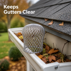 RainFlowEase™ — Keep Rainwater Moving and Cut Down on Clogged-Downspout Hassles