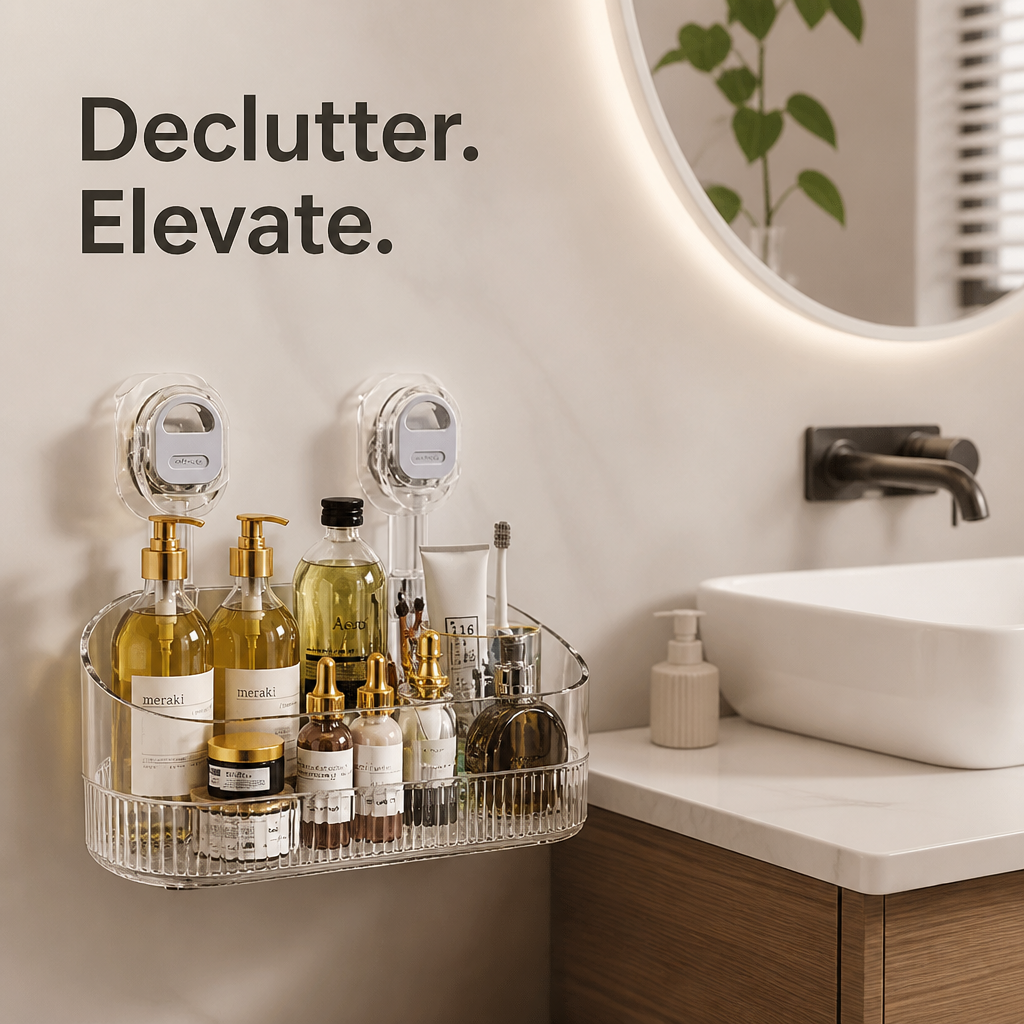 AquaVault™ — Instantly Clear Chaos and Enjoy a Spotless, Stress-Free Bathroom